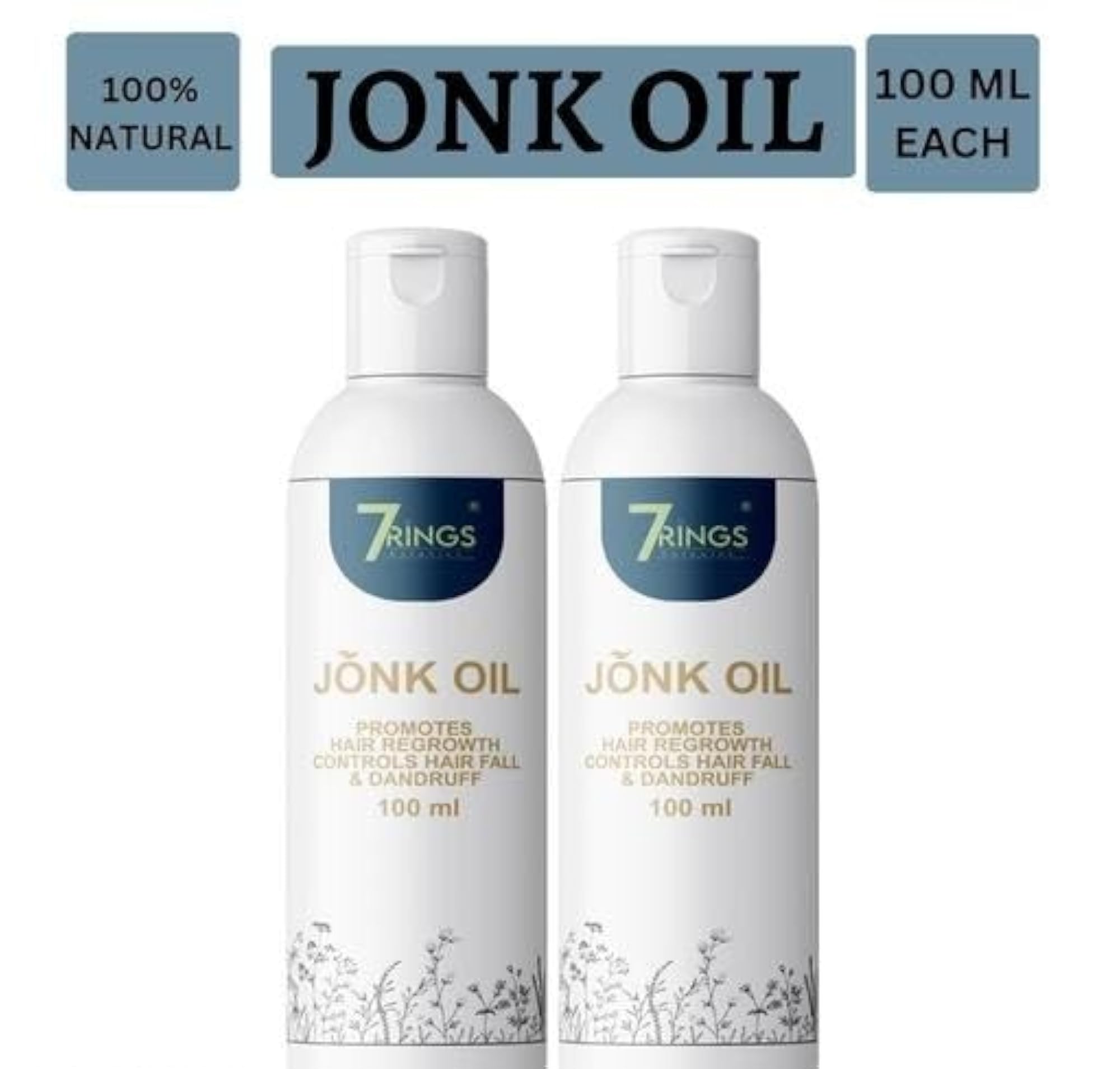 7Rings Botanics Jonk Oil Leech Tail Hair Oil, 100ml